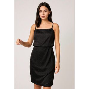 Women's Wild Fable Black Leopard Print Mini Dress Sz XXL Quiet Luxury Minimalist